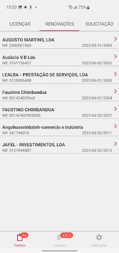 Cacimbo Lic Screen 2