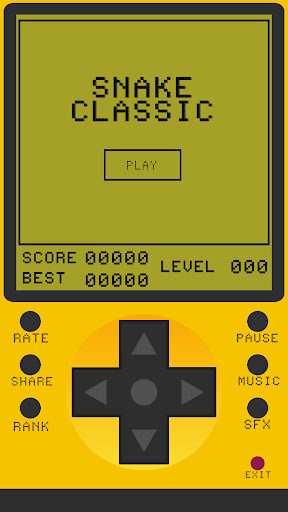 Android application Retro Game: Snake Classic 90s screenshort