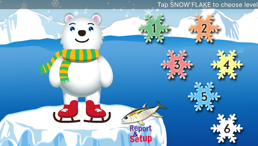Android application Snow Spelling Sound Out screenshort