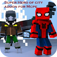 Super Hero of City Addon for MCPE