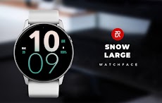 Snow Large Watch Faceのおすすめ画像1
