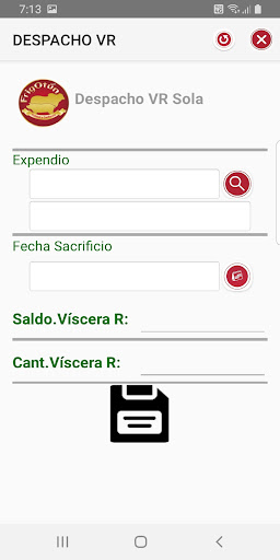 Android application Despacho VR screenshort