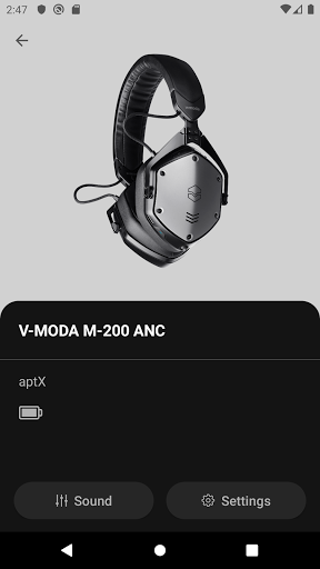 V-MODA | HEADPHONE EDITOR Screen 2