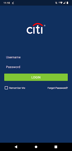 Android application Citi Mobile Check Deposit screenshort