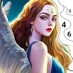 Cover Image of Download Angel & Devil Paint by Number  APK