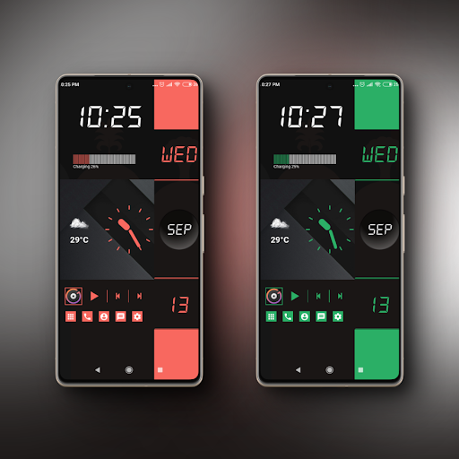 A35 Theme for KLWP Screen 3
