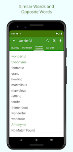 Dictionnaire anglais Telugu MOD APK (Premium débloqué) 4