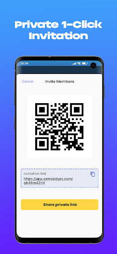 Sam – Sharing Photos at Events Screen 2