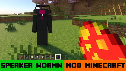 Speaker Woman mod Minecraft