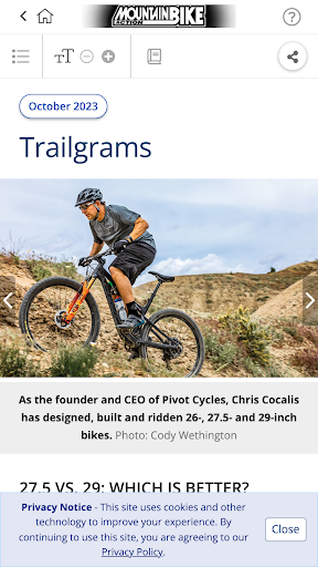 Mountain Bike Action Magazine Screen 2