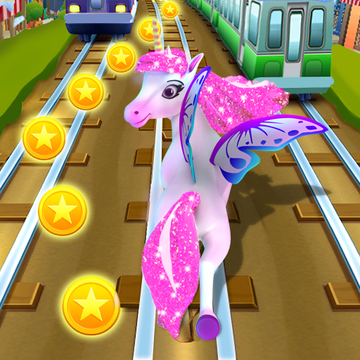 Unicorn Run: Horse Dash Games  Icon