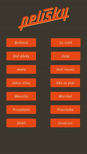 Pelíšky Soundboard Screen 2