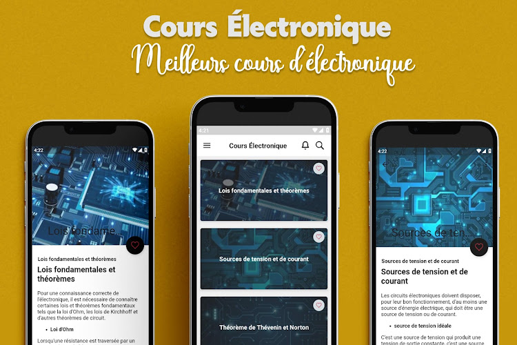Cours Électronique - 1.4 - (Android)