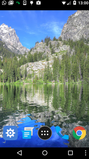 mountain lake wallpaper Screen 2