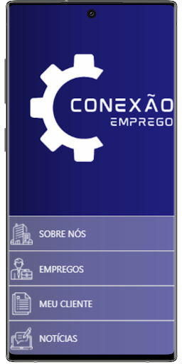Android application Conexão Empregos screenshort