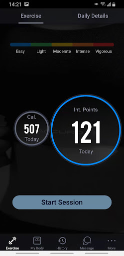 Ascend Fitness HR Screen 2