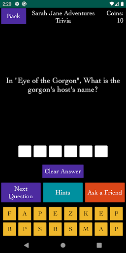 Quiz about Doctor Who Universe