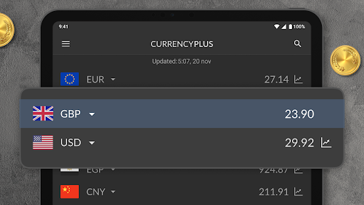 Currency Converter Plus APK MOD (Pro Unlocked) v2.10.11 Gallery 9