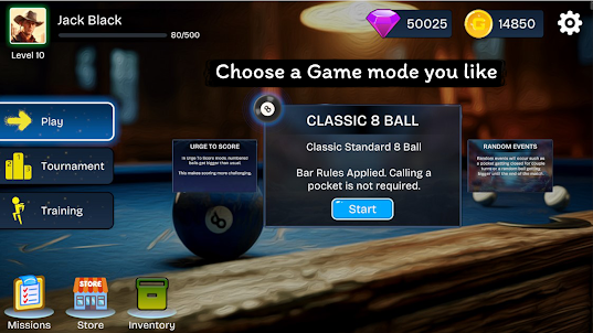 8 Ball Pool - Saloon Billiard