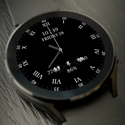 Key046 Analog Watch Face Screen 2