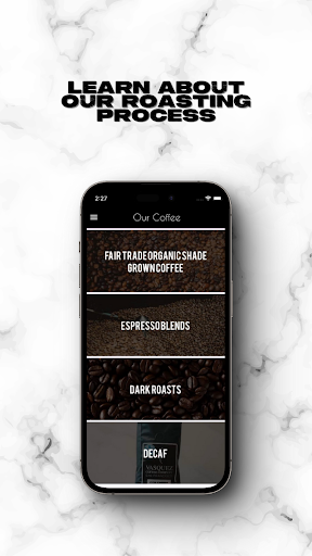 Vasquez Coffee Company Screen 3