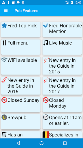 Screenshot of Beer Guide Copenhagen