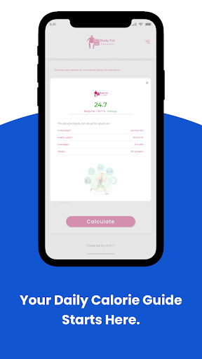 Body Fat Calculator ekran görüntüsü