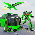 Cover Image of Herunterladen Armee-Bus-Roboter-Auto-Spiel 3d 4.1 APK