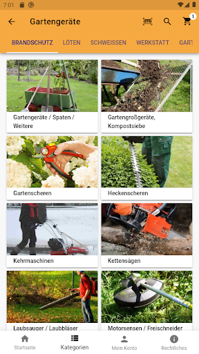 Android application HausundWerkstatt24 screenshort