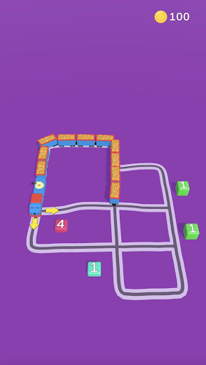 Android application Train Shooter screenshort