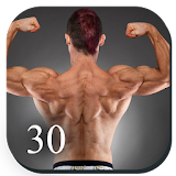 30 Days Back Workout Challenge icon