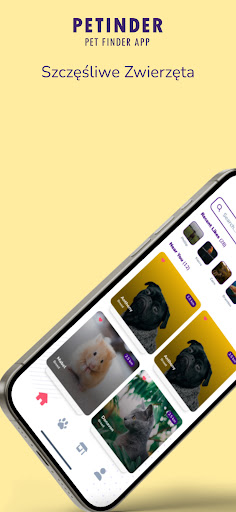 Android application Petinder screenshort