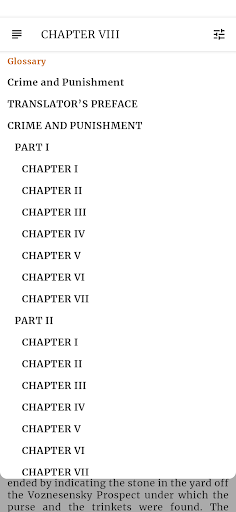 Crime and Punishment - Book Screen 2