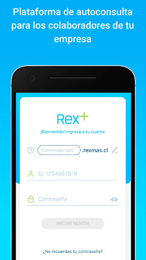Android application Rex+ Remuneraciones screenshort