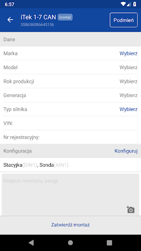 MyCar Service Screen 2