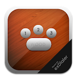 WOOD Theme for exDialer icon
