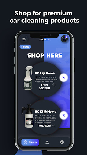 Sparkli Mobile Car Cleaning Screen 3