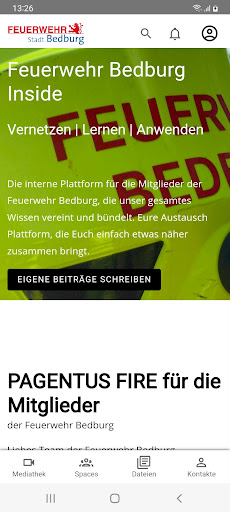 Android application FW-Bedburg screenshort