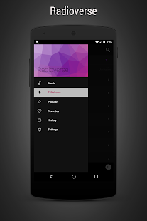 Radioverse - Internet Radio स्क्रीनशॉट