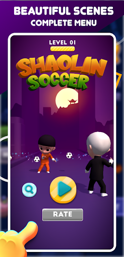 Android application Shaolin Soccer 3D screenshort