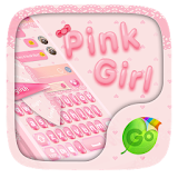 Pink Girl Keyboard Theme icon
