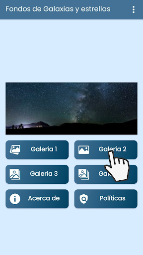Fondos de Galaxias y estrellas Screen 3