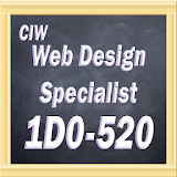 CIW Web Design 1D0-520 Prep icon