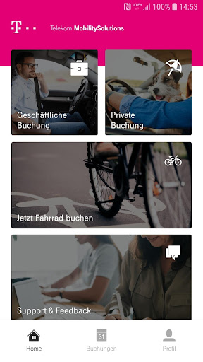 Telekom Carsharing Screen 2