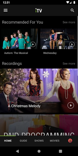 Android application GPC iTV screenshort