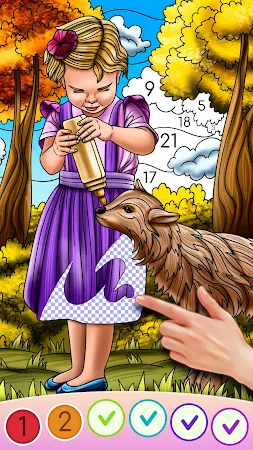 Game screenshot Color Swipe Coloring Book game hack