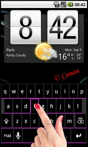 KB Skin : InovationPurple Screen 3