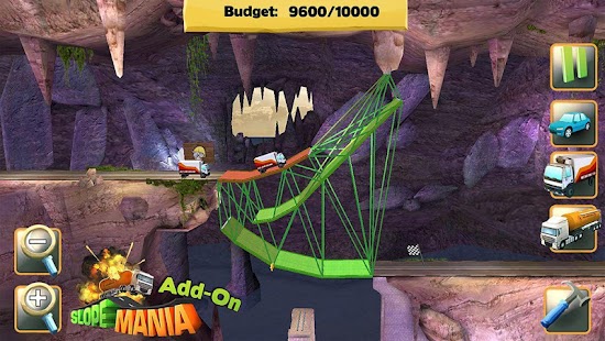 Captura de tela do construtor de ponte
