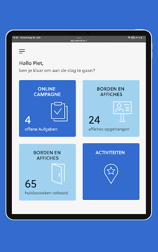 Open Vld App Screen 3
