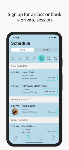 Peakland Pilates Studio Screen 3